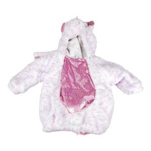 Target Unicorn Halloween Costume 12-18 Months One Piece Pink Hood Play Dress Up